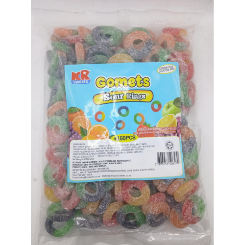 GOMETS SOUR RINGS 160'S GOMETS SOUR RINGS 160'S